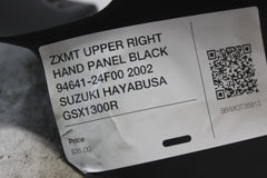 AFTERMARKET UPPER RIGHT HAND PANEL 94641-24F00 2002 SUZUKI HAYABUSA GSX1300R