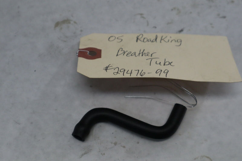 OEM Harley Davidson Air Breather Tube 2005 Road King Blk/Red 29476-99