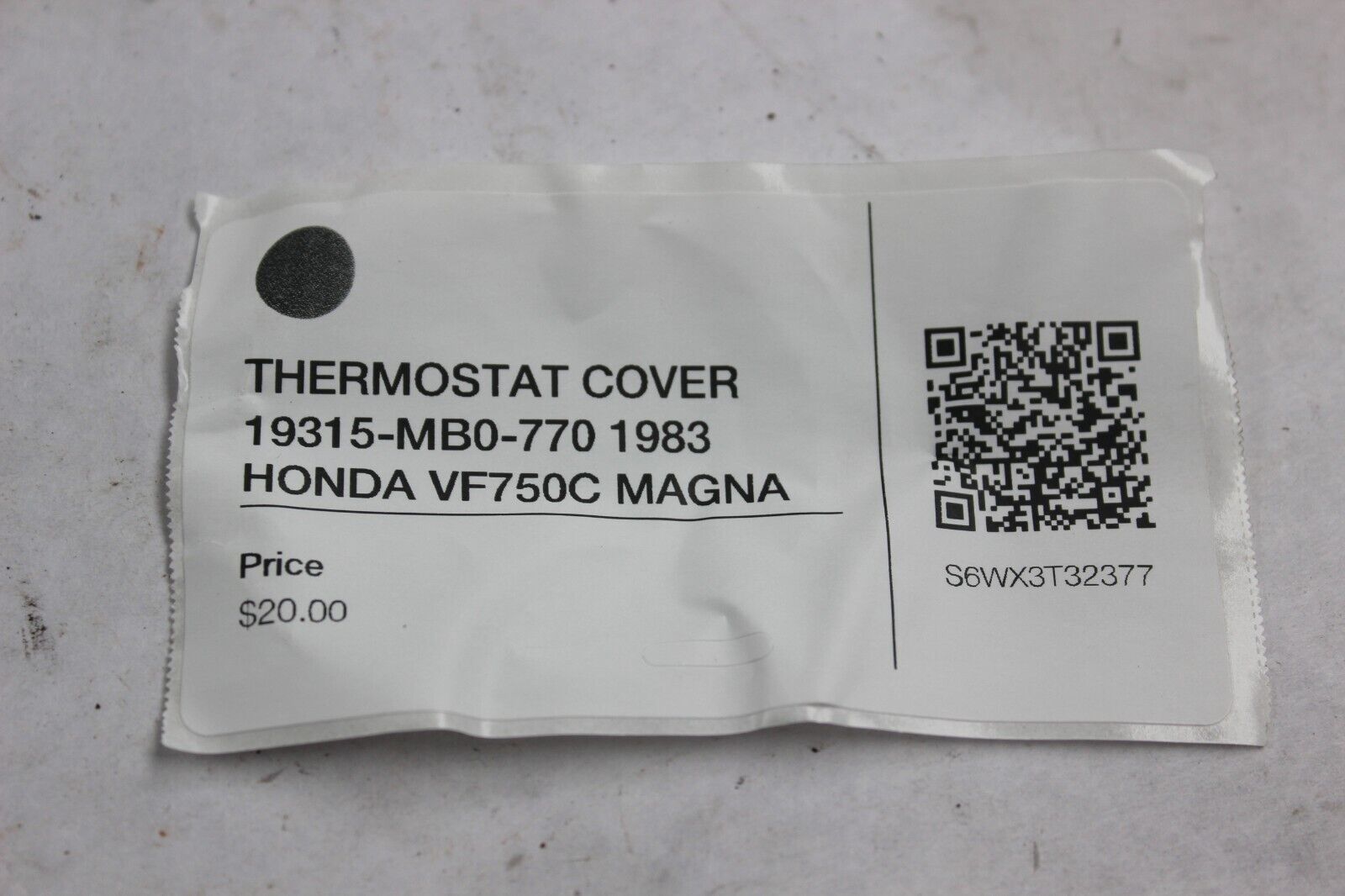 THERMOSTAT COVER 19315-MB0-770 1983 HONDA VF750C MAGNA