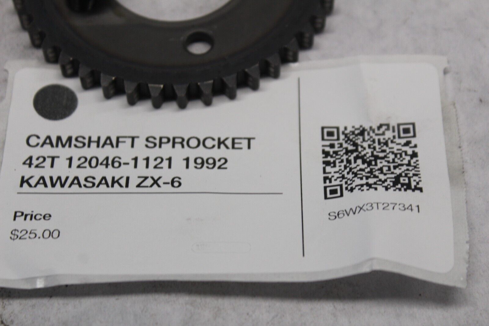 CAMSHAFT SPROCKET 42T 12046-1121 1992 KAWASAKI ZX-6