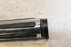 Chrome RIGHT Throttle Grip Cable Pull 2003 Harley Davidson FLHT Silver Black