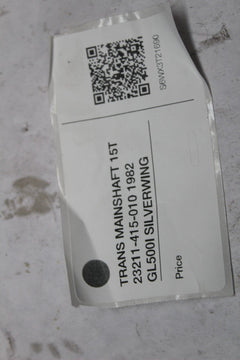 TRANS MAINSHAFT 15T 23211-415-010 1982 GL500I SILVERWING
