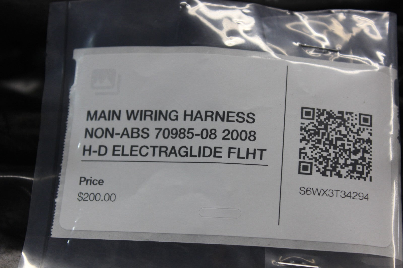 MAIN WIRING HARNESS NON-ABS 70985-08 2008 H-D ELECTRAGLIDE FLHT