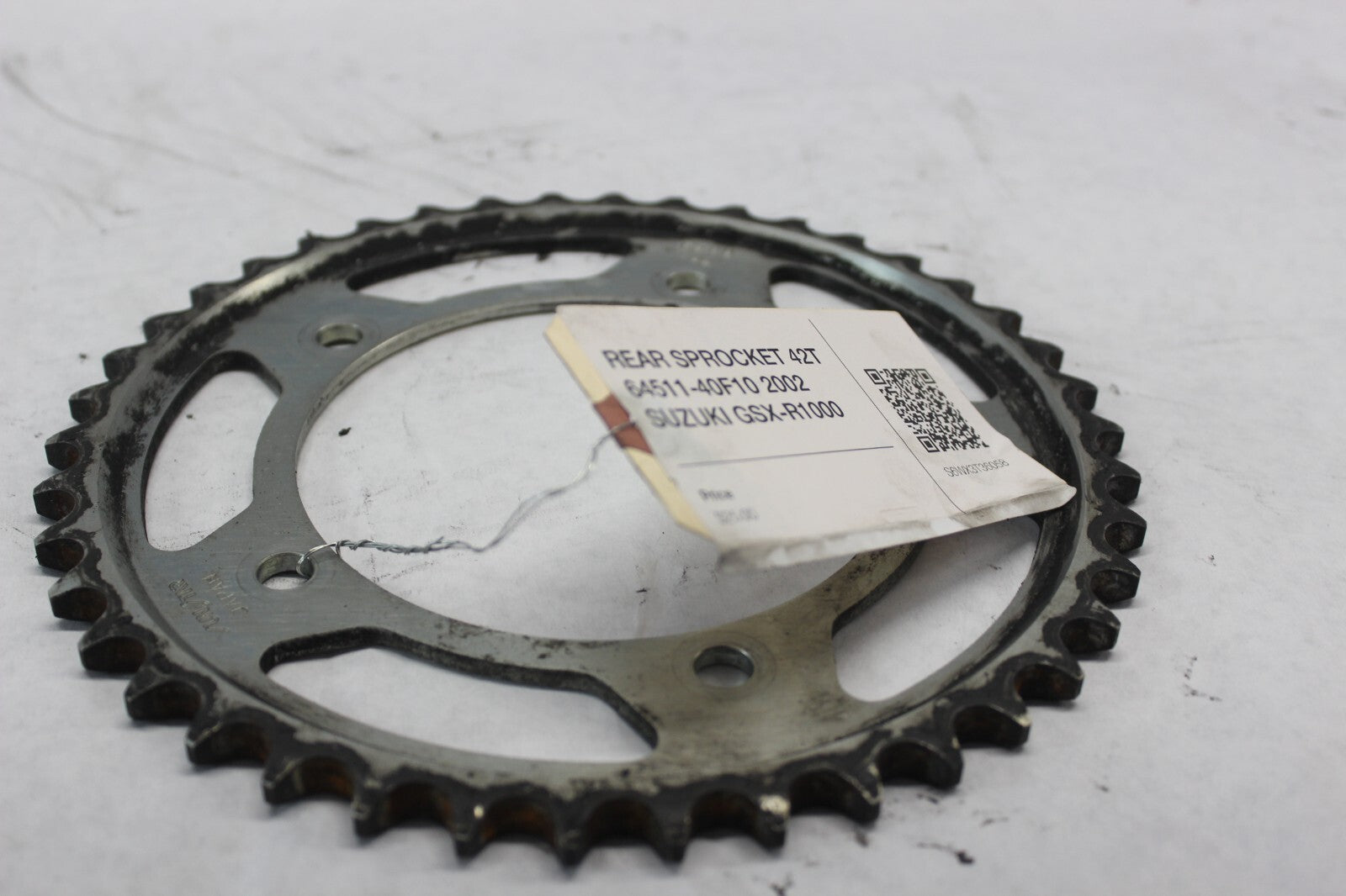 REAR SPROCKET 42T 64511-40F10 2002 SUZUKI GSX-R1000