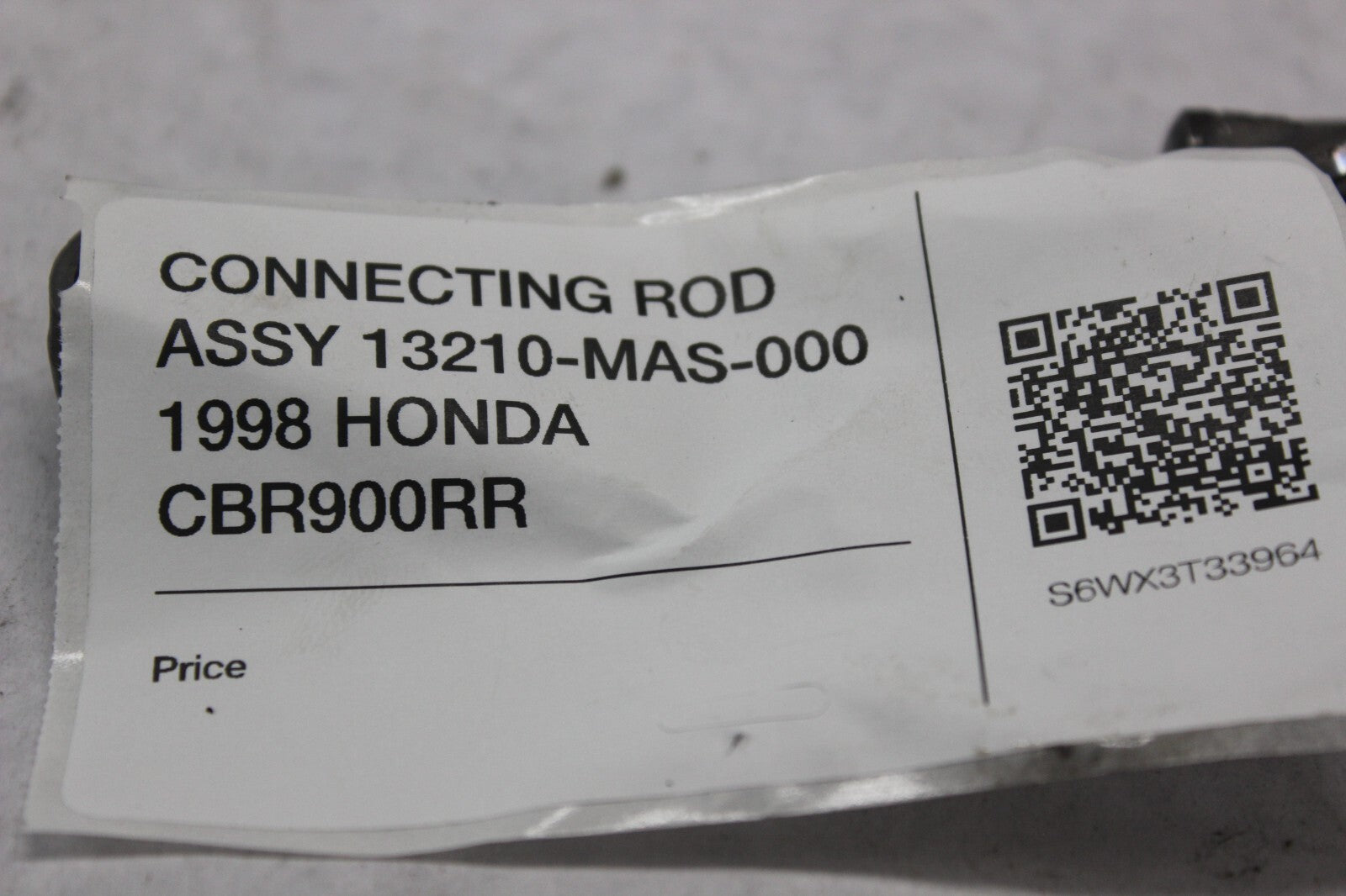 CONNECTING ROD ASSY 13210-MAS-000 1998 HONDA CBR900RR