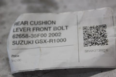 REAR CUSHION LEVER FRONT BOLT 62658-35F00 2002 SUZUKI GSX-R1000