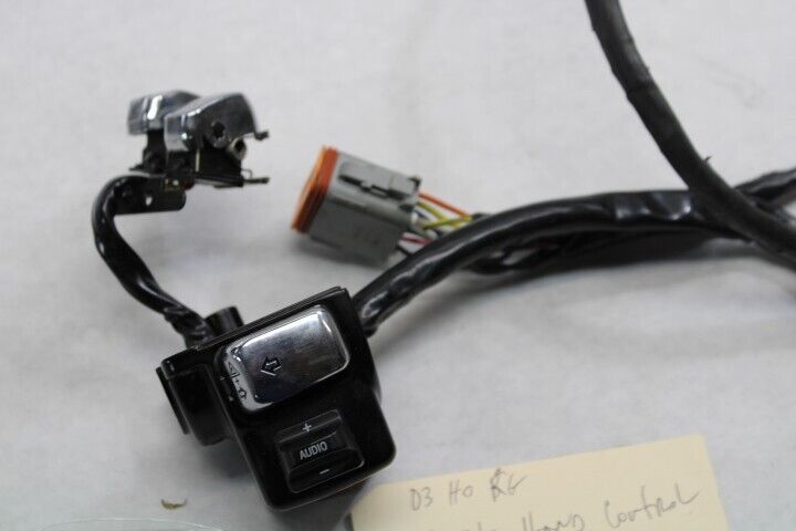 OEM Harley Davidson LEFT Handlebar Switch Housing Harness Extended Wires 2003 RG