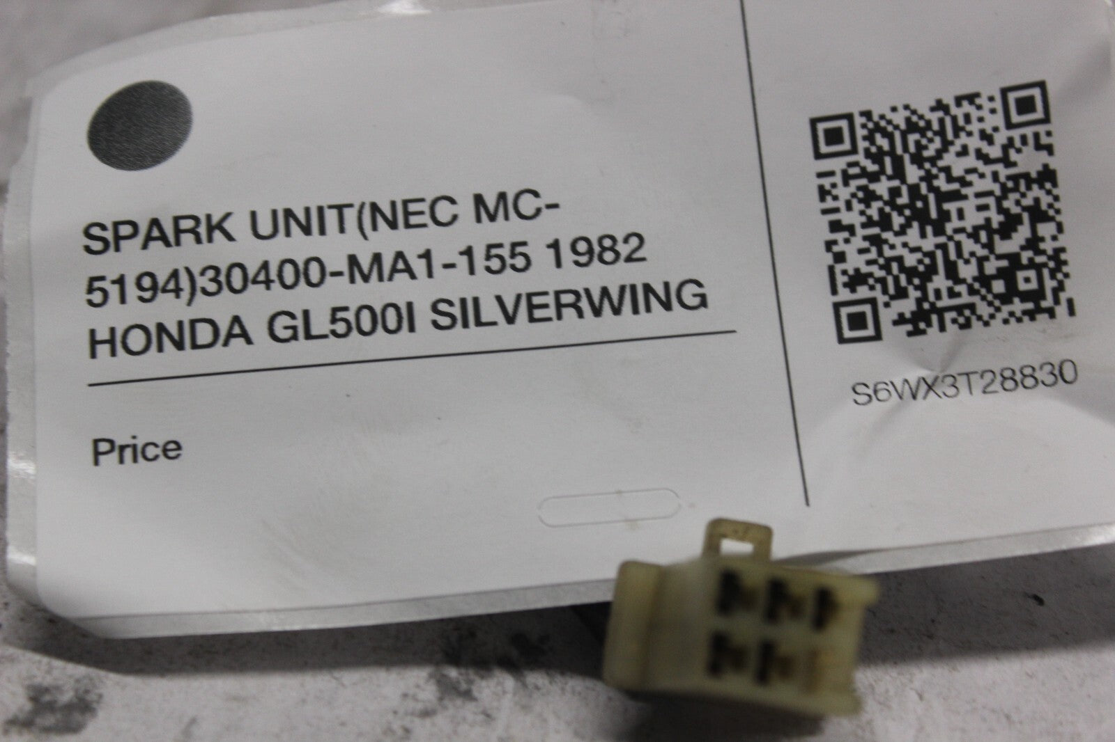 SPARK UNIT (NEC MC-5194) 30400-MA1-155 1982 HONDA GL500I SILVERWING