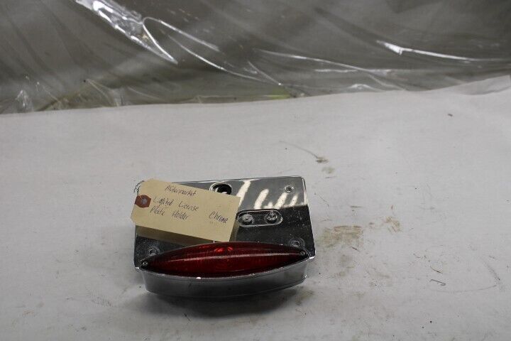 Chrome License Plate Holder With Light