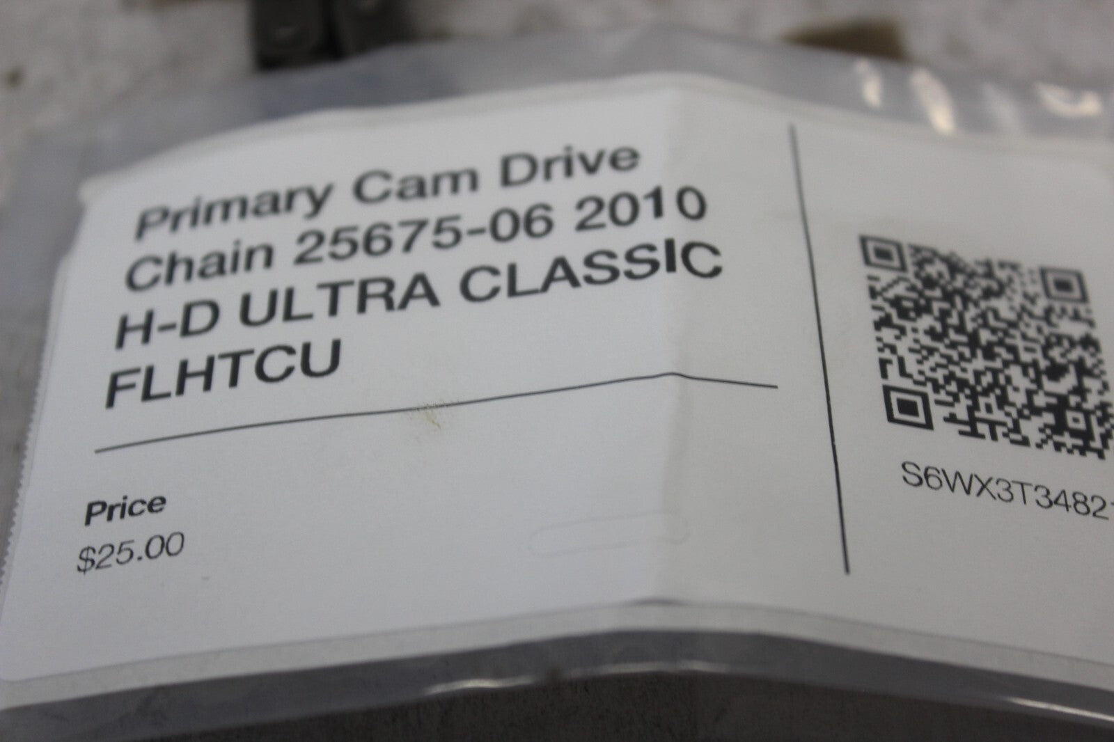 Primary Cam Drive Chain 25675-06 2010 H-D ULTRA CLASSIC FLHTCU