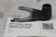 SHIFT FORK 3 RIGHT 2C0-18513-00-00 2007 YAMAHA R6 YZFR6