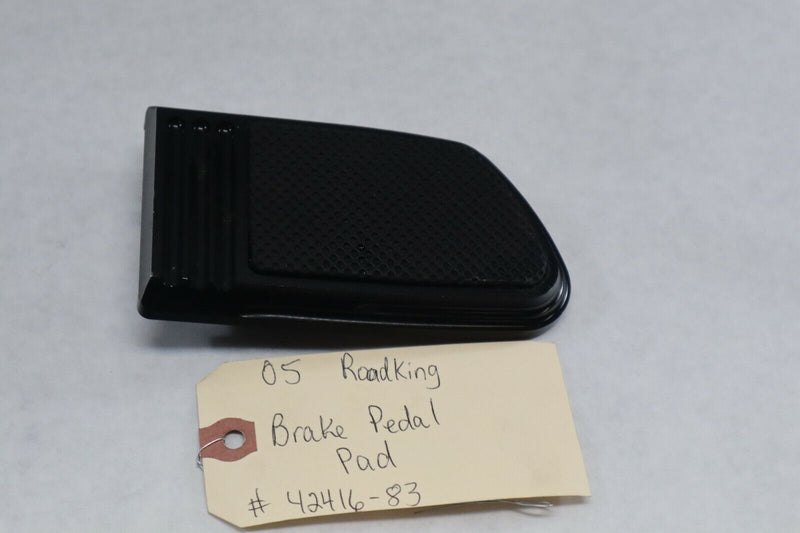 Rear Brake Pedal Pad Black 2005 Harley Davidson Road King Blk/Red