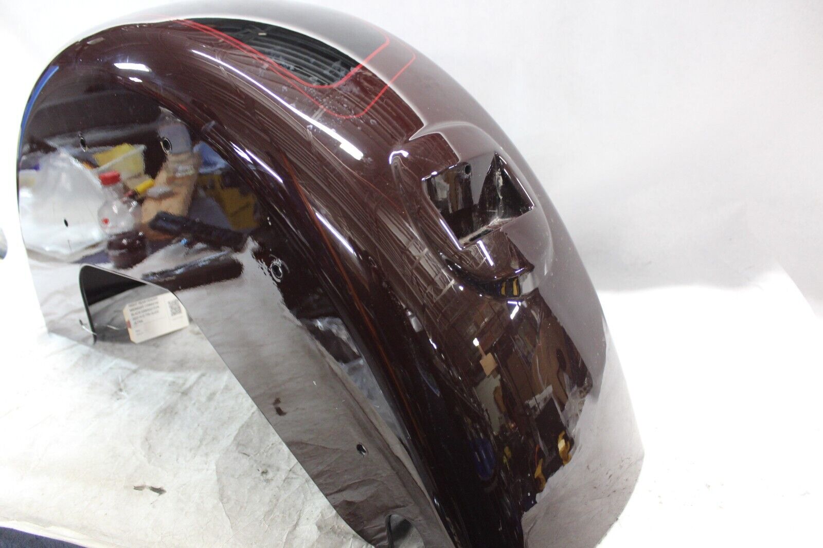 RIGHT REAR FENDER MIDNIGHT CRIMSON/ BLACK 83000227EVN 2022 H-D TRI-GLIDE ULTRA