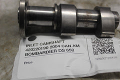 INLET CAMSHAFT 420220190 2004 CAN AM BOMBARDIER DS 650