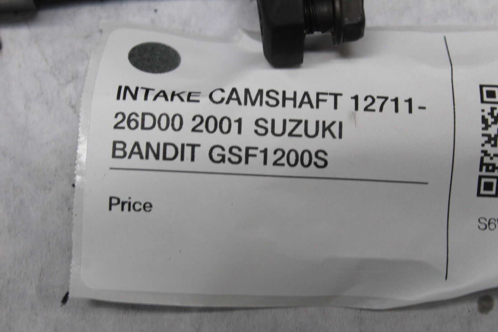 INTAKE CAMSHAFT 12711-26D00 2001 SUZUKI BANDIT GSF1200S