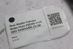 Rear Master Cylinder Brake Hose #43095-1115 2001 KAWASAKI ZX-9R
