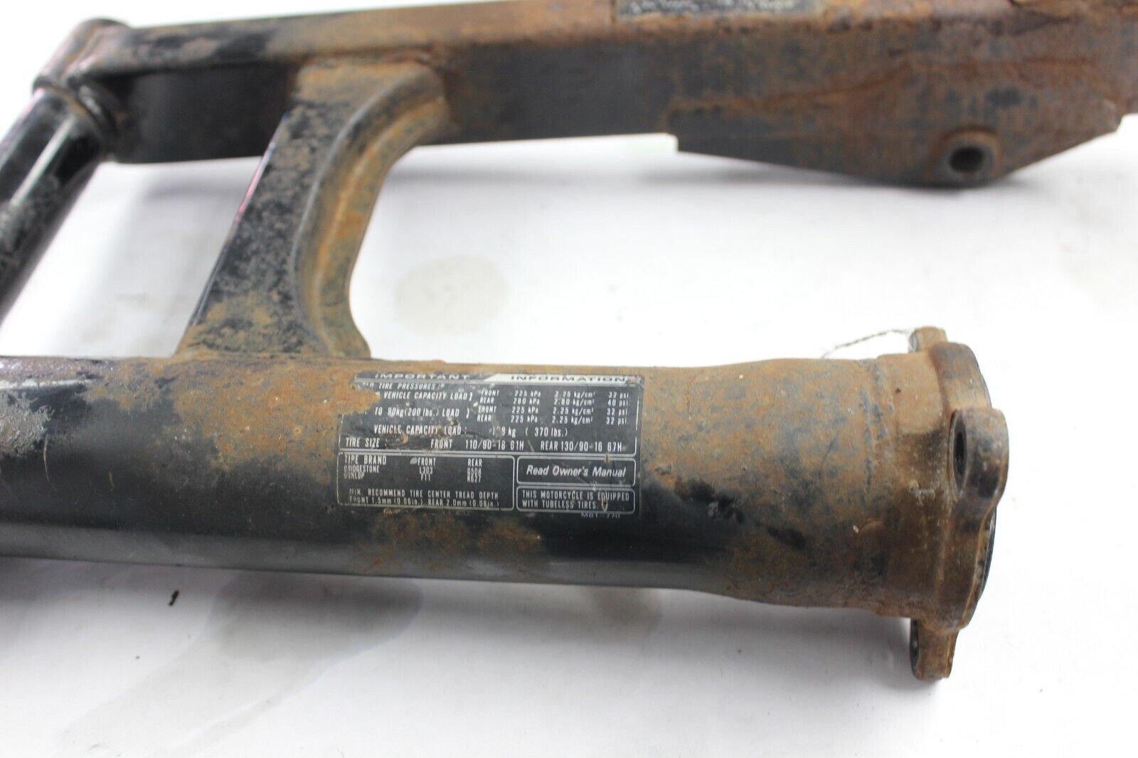 REAR SWINGARM 52100-MB1-700ZA 1983 HONDA VF750C MAGNA
