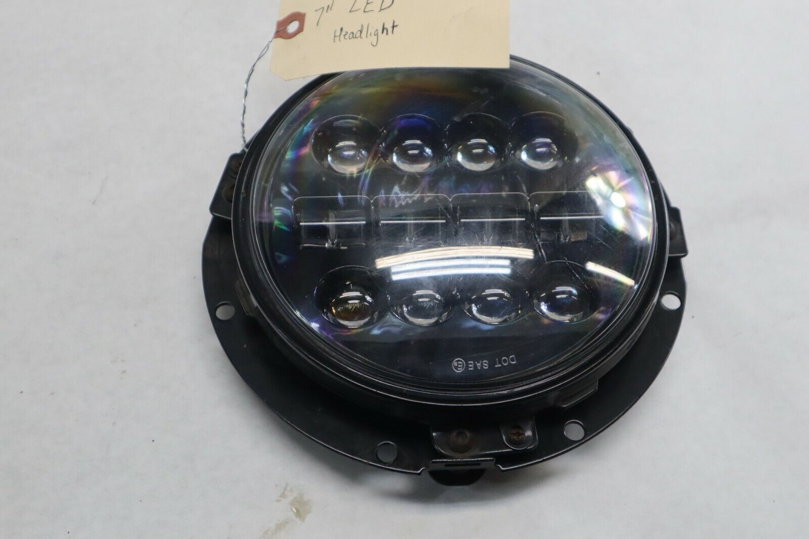 LED 7" Headlamp Headlight Black 2009 Harley Davidson Ultra Royal