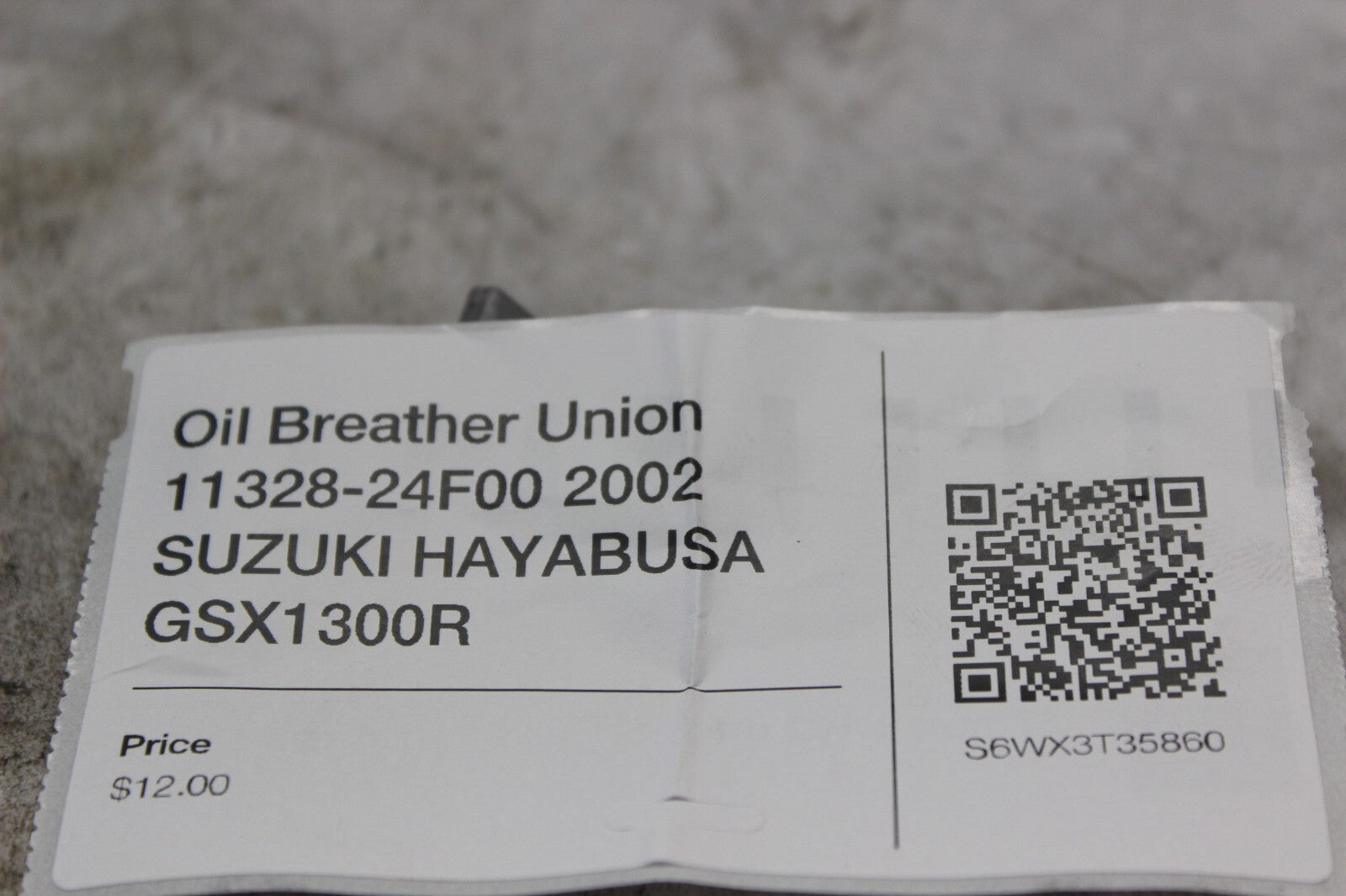 Oil Breather Union 11328-24F00 2002 SUZUKI HAYABUSA GSX1300R
