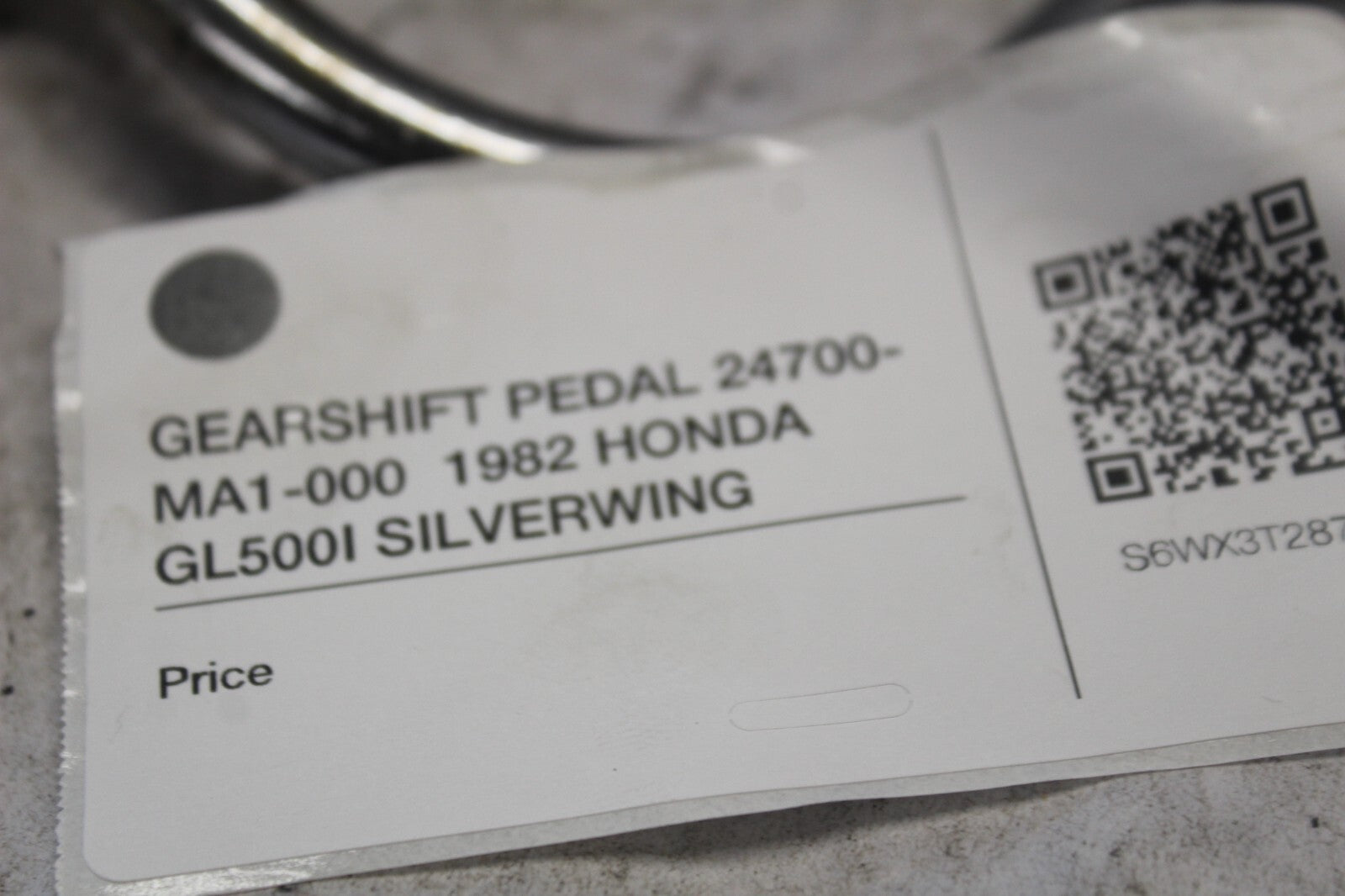 GEARSHIFT PEDAL 24700-MA1-000  1982 HONDA GL500I SILVERWING