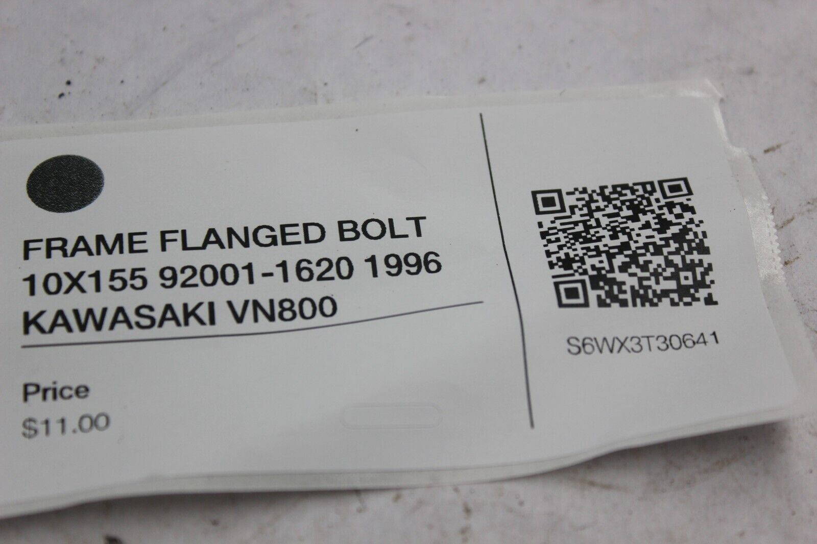 FRAME FLANGED BOLT 10X155 92001-1620 1996 KAWASAKI VN800