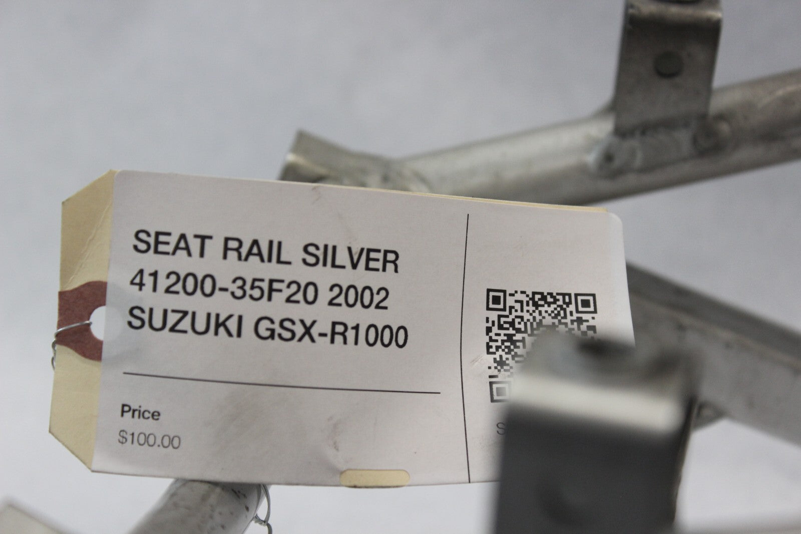 SEAT RAIL SILVER 41200-35F20 2002 SUZUKI GSX-R1000