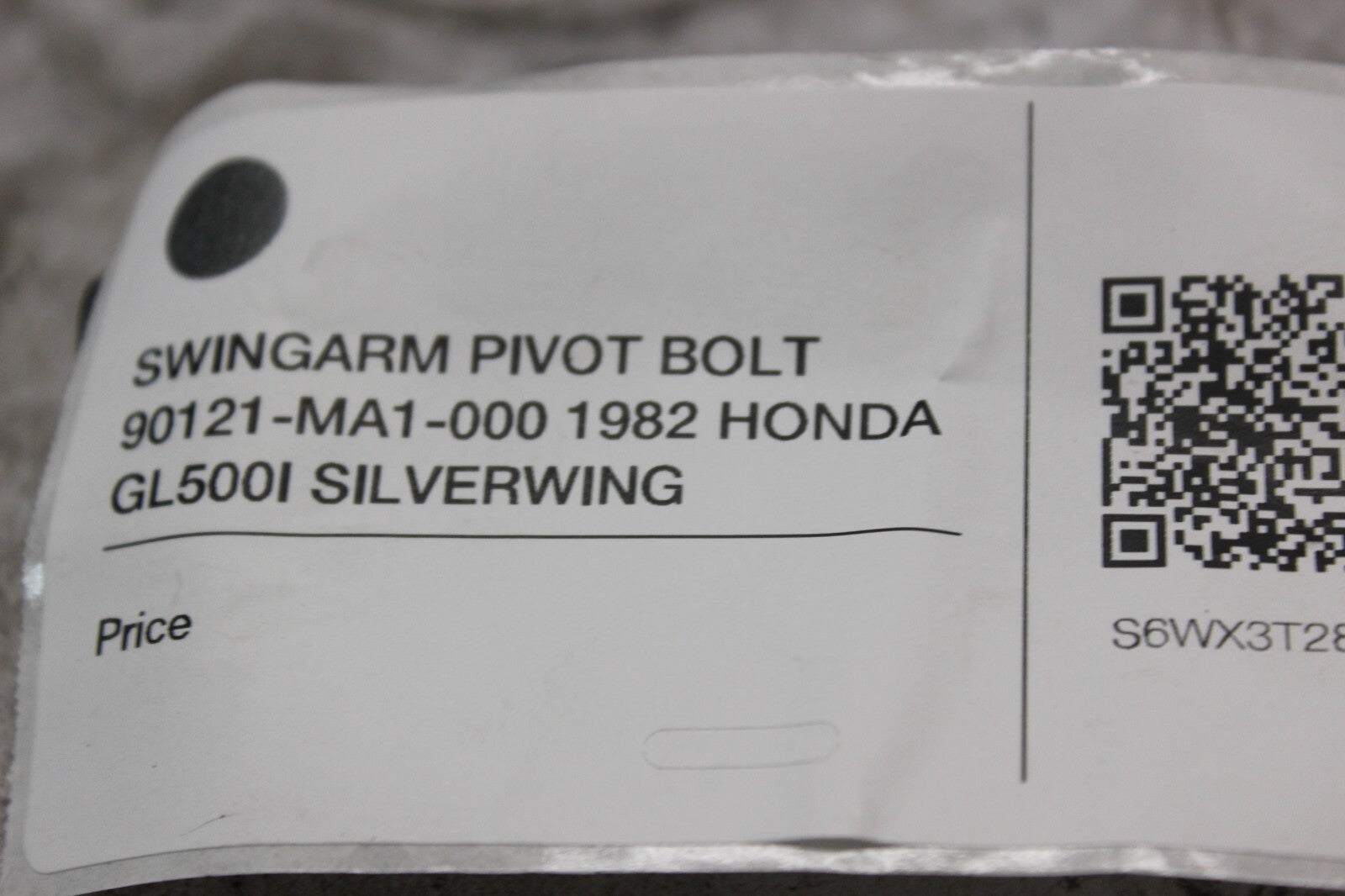 SWINGARM PIVOT BOLT 90121-MA1-000 1982 HONDA GL500I SILVERWING