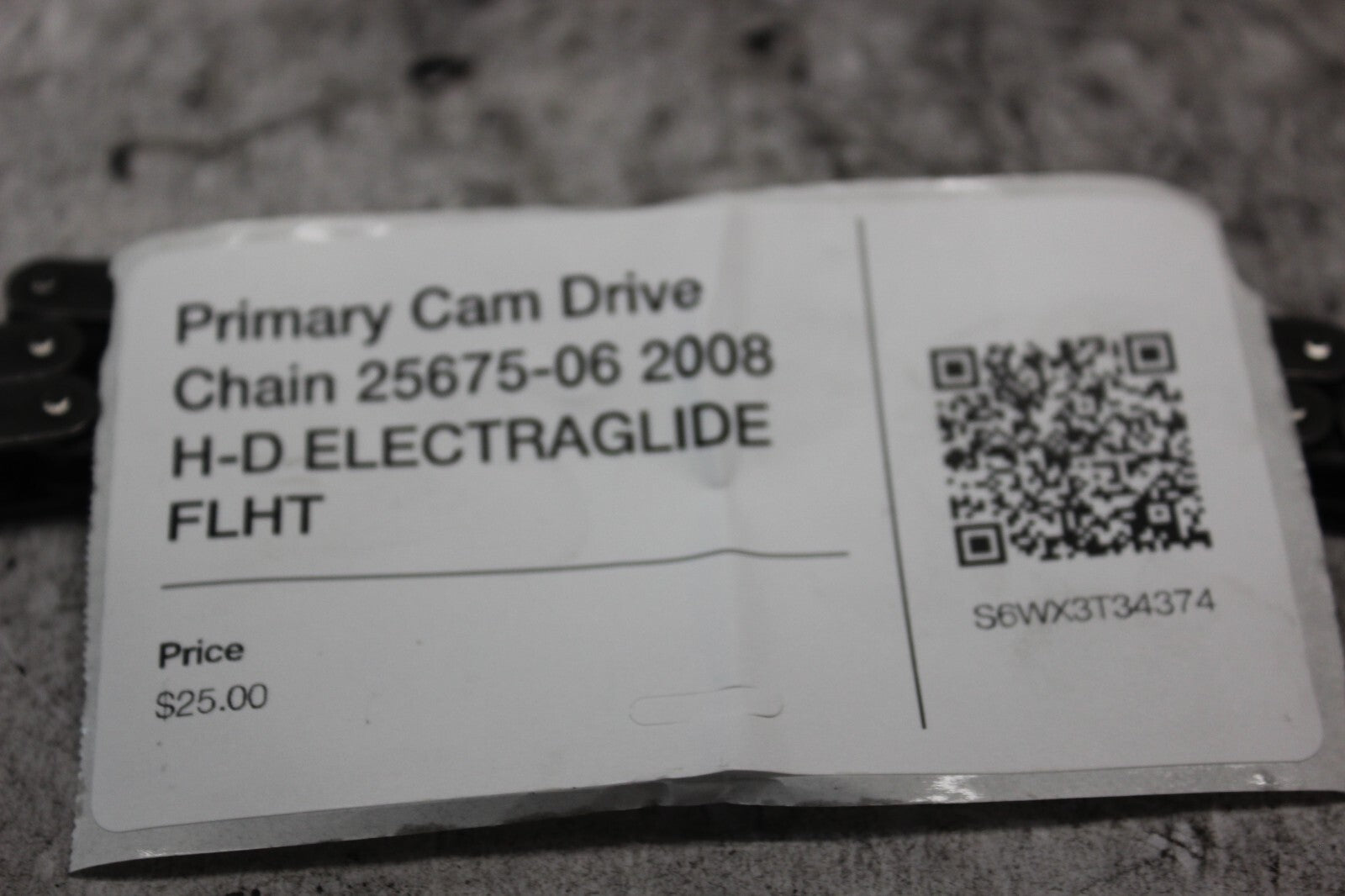 Primary Cam Drive Chain 25675-06 2008 H-D ELECTRAGLIDE FLHT