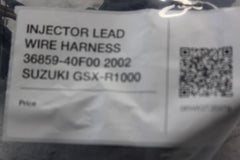 INJECTOR LEAD WIRE HARNESS 36859-40F00 2002 SUZUKI GSX-R1000