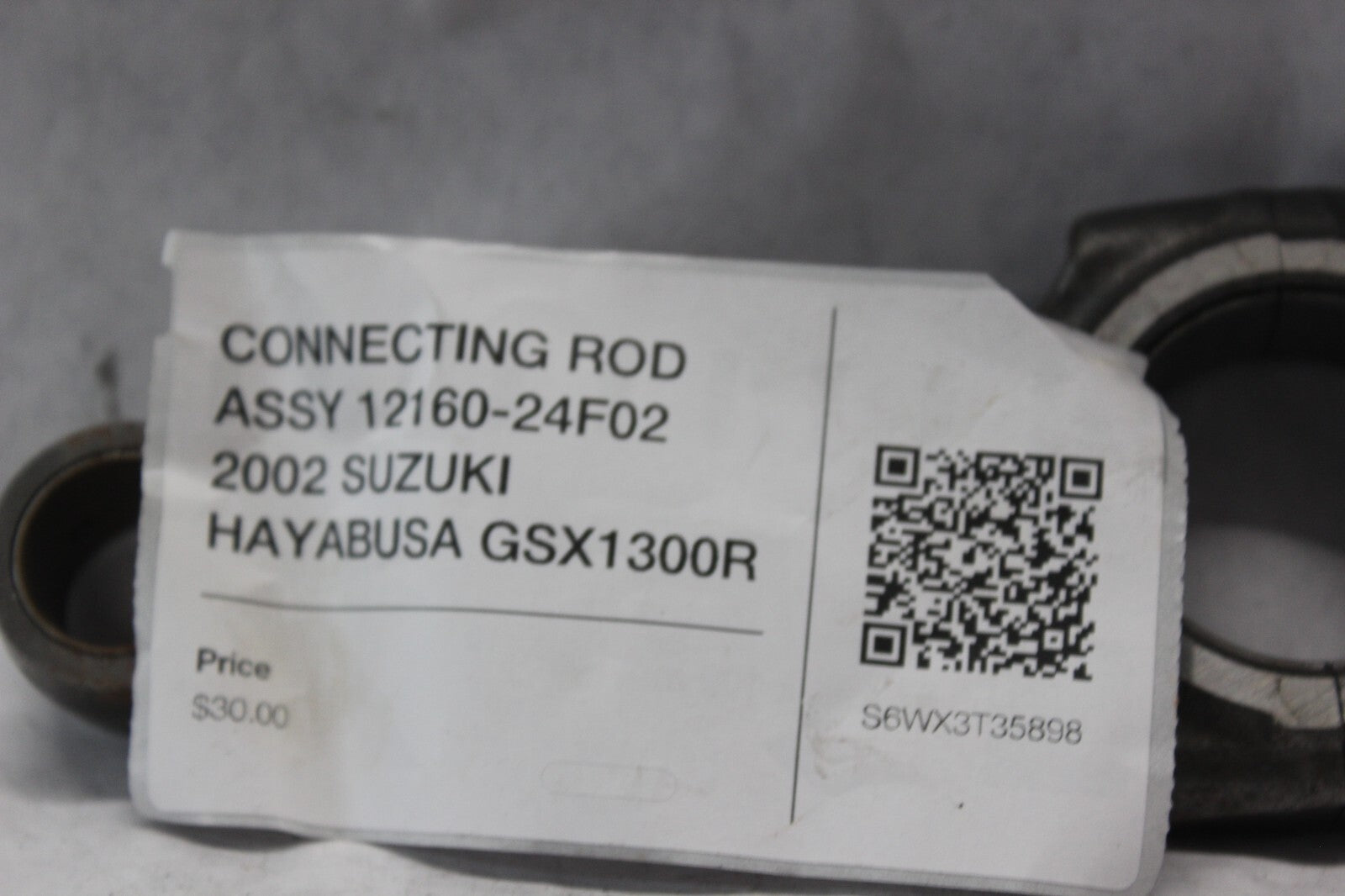 CONNECTING ROD ASSY 12160-24F02 2002 SUZUKI HAYABUSA GSX1300R