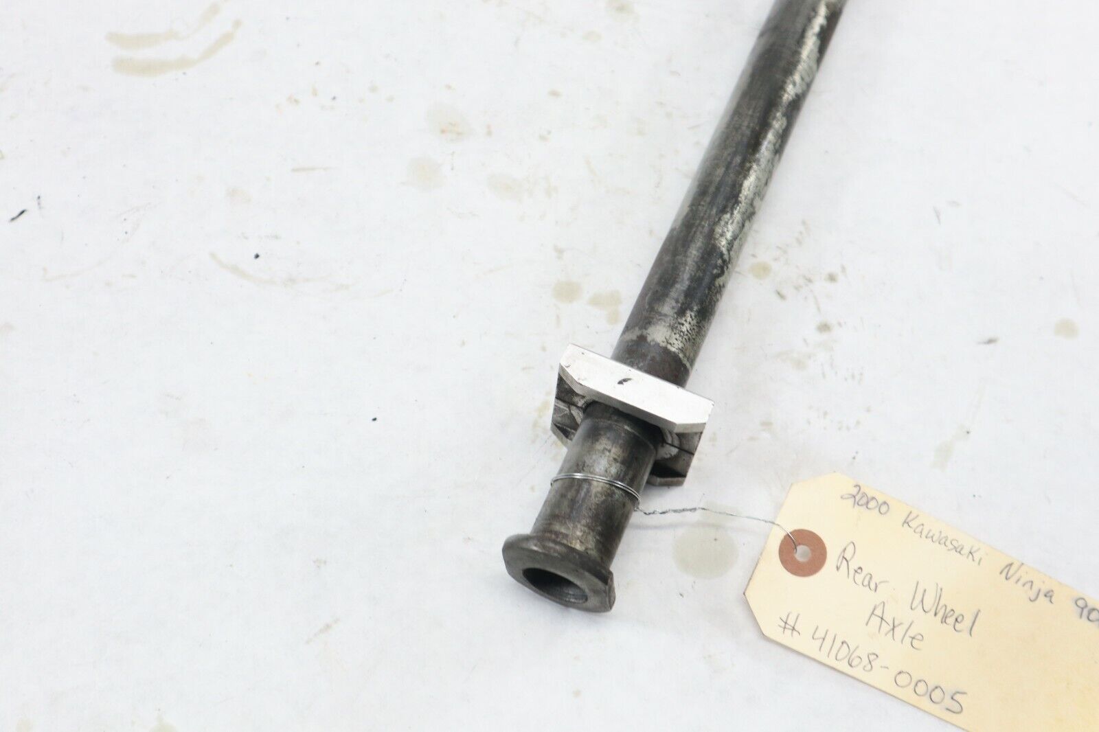 OEM Kawasaki Motorcycle Rear Wheel Axle 2000 ZX9 Ninja 41068-0005