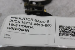 INSULATOR BAND B 2PCS 16218-MAS-E00 1998 HONDA CBR900RR