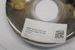 FRONT WHEEL Hub Cap Chrome 43067-97 Harley Davidson