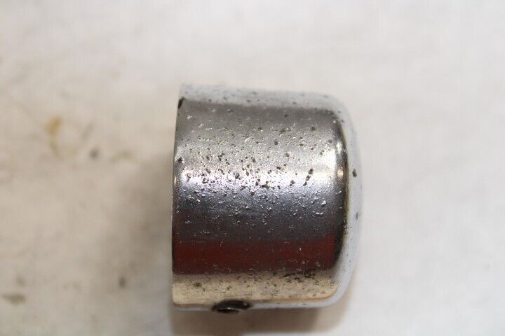 Chrome Front Wheel Axle Cover 2003 Harley Davidson FLHT Silver Black