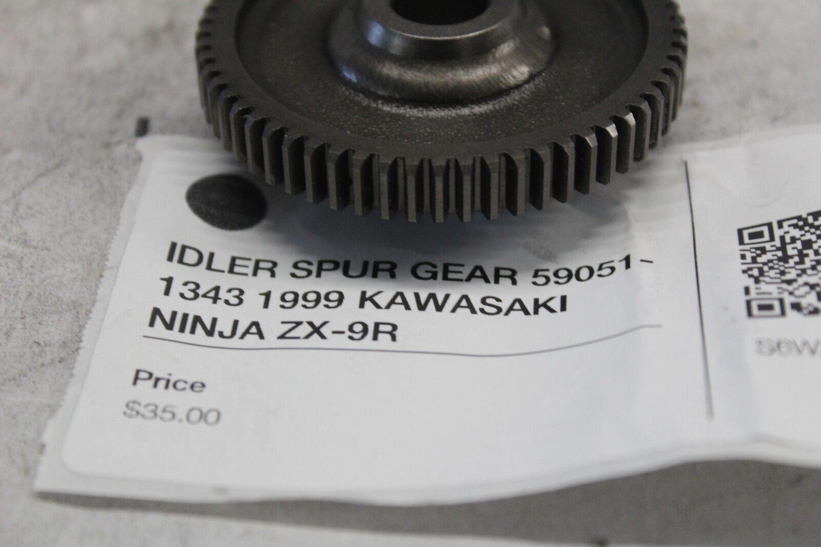 IDLER SPUR GEAR 59051-1343 1999 KAWASAKI NINJA ZX-9R