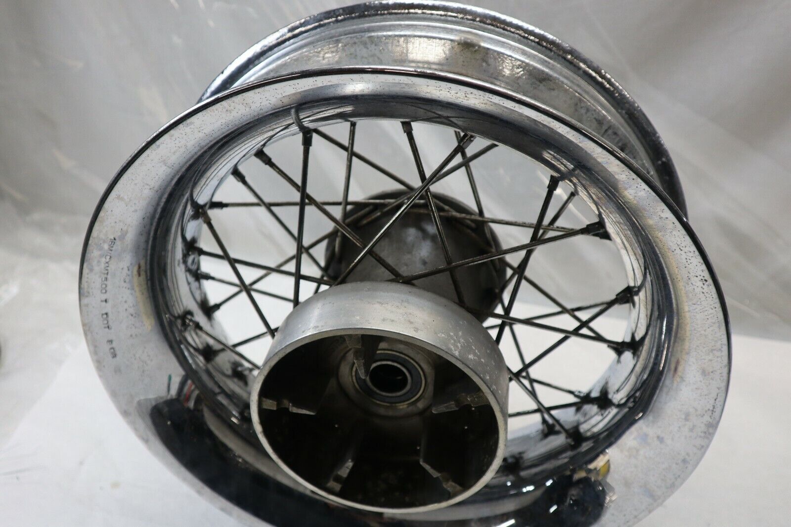 OEM Harley Davidson Rear Chrome Spoke Wheel 16" X 5" 41021-09