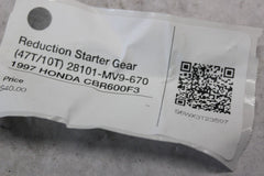 Reduction Starter Gear (47T/10T) 28101-MV9-670 1997 HONDA CBR600F3