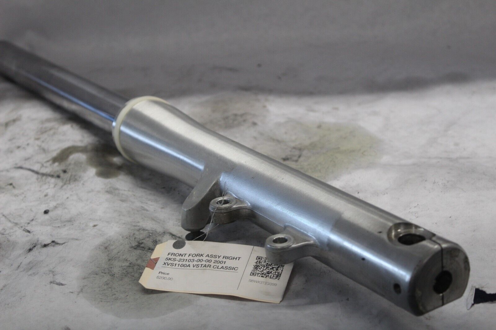 FRONT FORK ASSY RIGHT 5KS-23103-10-00 2003 XVS1100AT SILVERADO