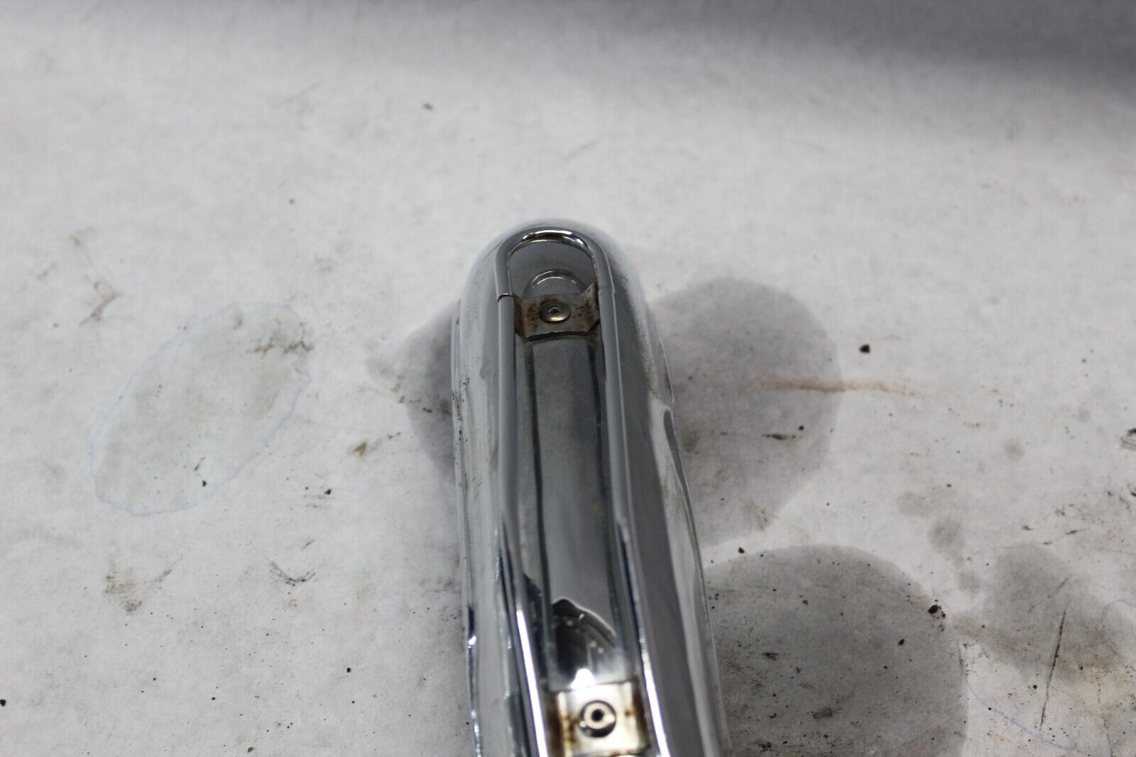 49106-1053 MUFFLER COVER LEFT SEE PHOTOS 1987 KAWASAKI VULCAN 750