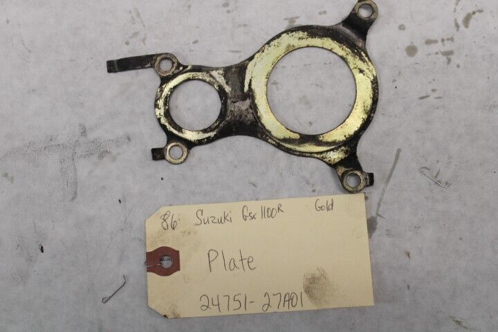 Plate 24751-27A01 1986 Suzuki GSXR1100