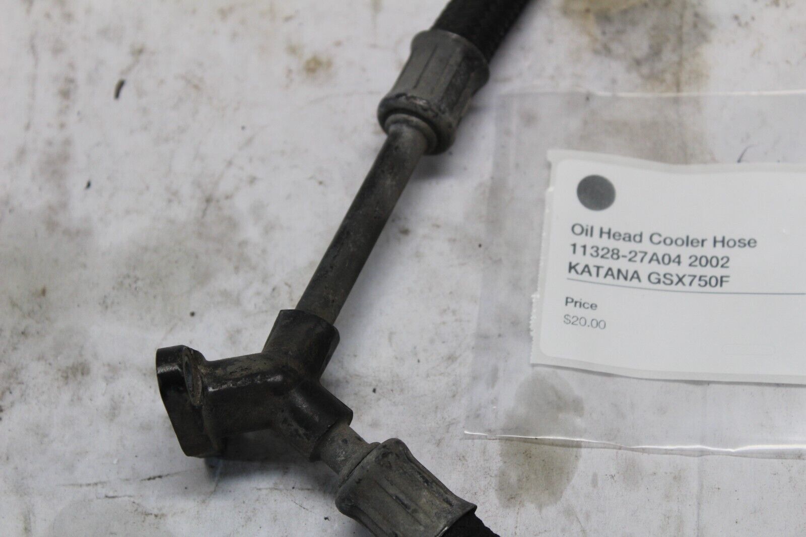 Oil Head Cooler Hose 11328-27A04 2002 KATANA GSX750F