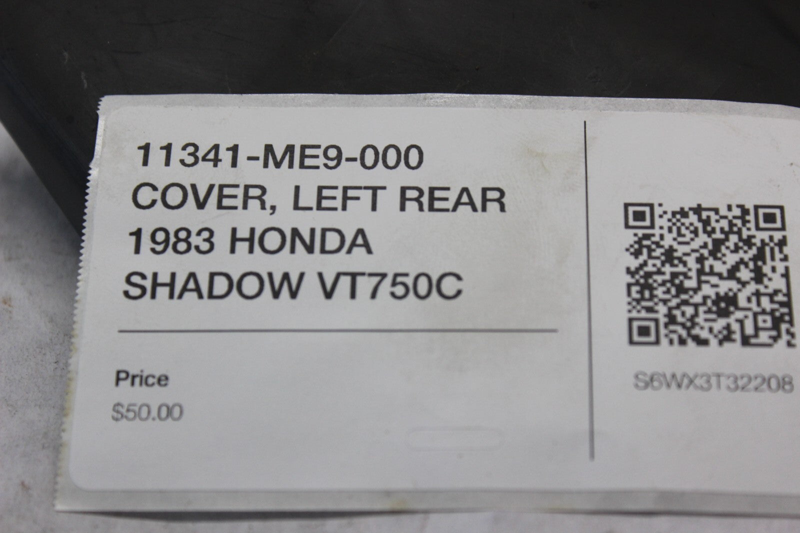 11341-ME9-000 COVER, LEFT REAR 1983 HONDA SHADOW VT750C
