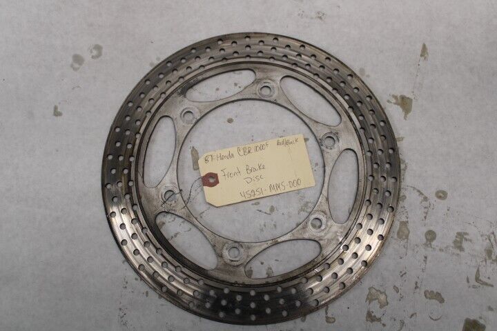 Front Brake Disc 45251-MM5-000 1987 Honda CBR1000F Hurricane