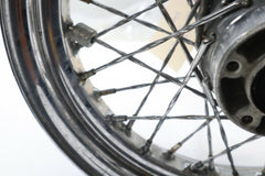 Chrome Twisted Spoke FRONT Wheel 16" X 3" 25MM Bearings 2008+ Harley Touring