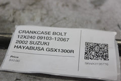 CRANKCASE BOLT 12X240 09103-12067 2002 SUZUKI HAYABUSA GSX1300R