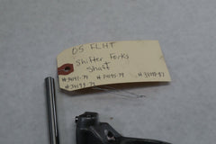 OEM Harley Davidson Trans Shifter Shaft Forks 2005 Road King Blk/Red 34191-79