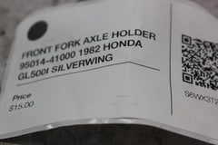 FRONT FORK AXLE HOLDER 95014-41000 1982 HONDA GL500I SILVERWING