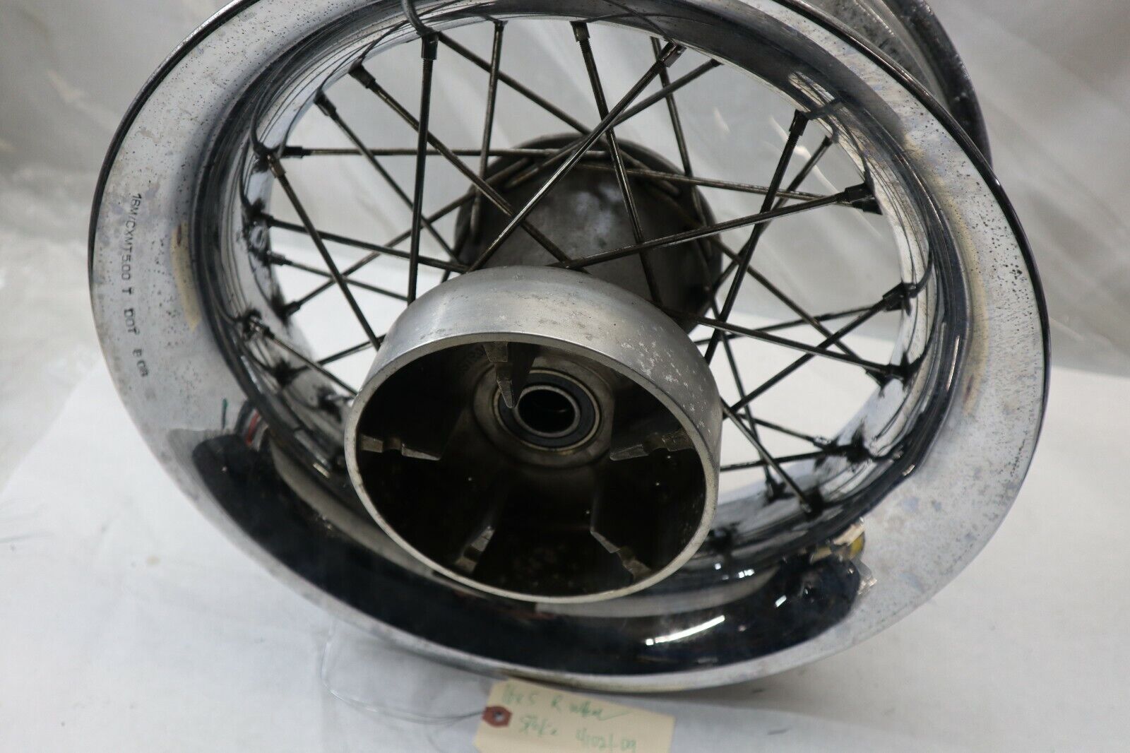 OEM Harley Davidson Rear Chrome Spoke Wheel 16" X 5" 41021-09