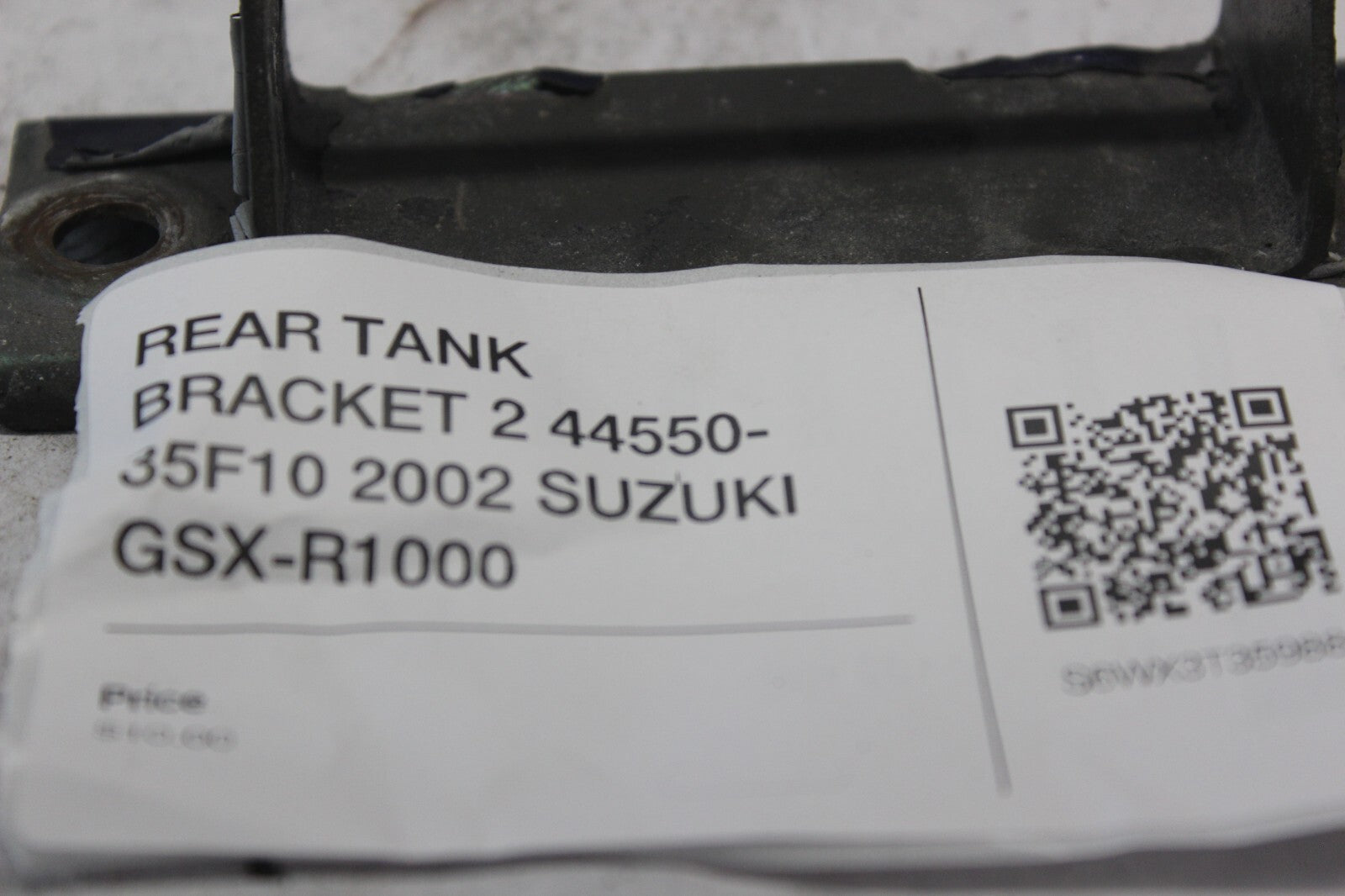 REAR TANK BRACKET 2 44550-35F10 2002 SUZUKI GSX-R1000