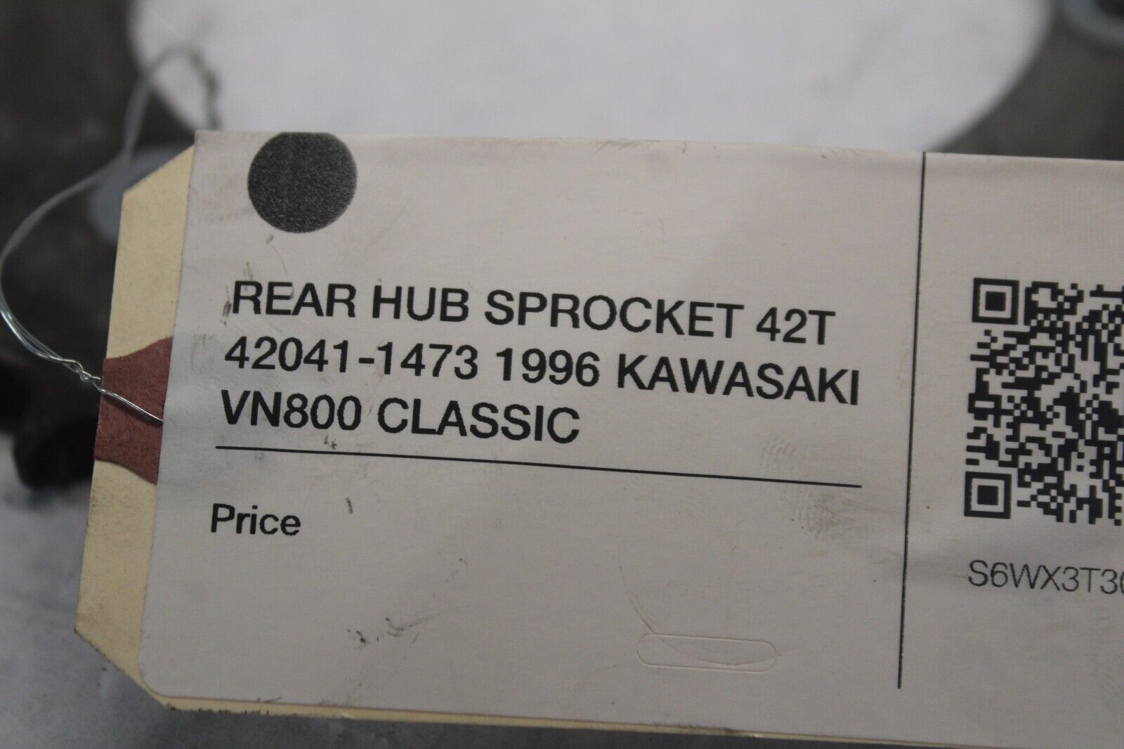 REAR HUB SPROCKET 42T 42041-1473 1996 KAWASAKI VN800 CLASSIC